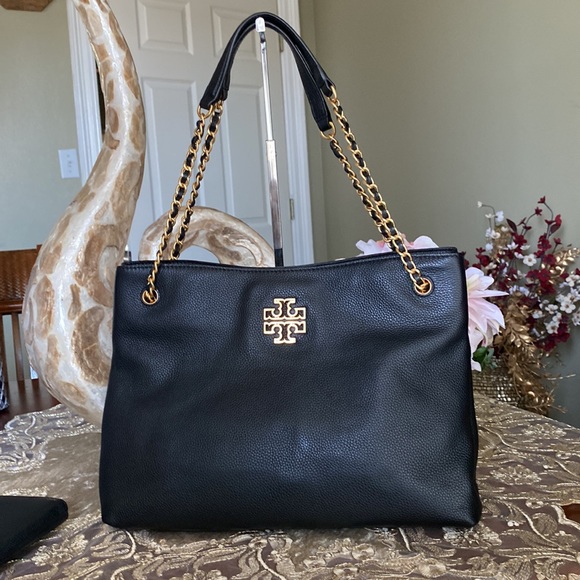Tory Burch bag set (LG tote & LG wristlet) - Picture 8 of 13